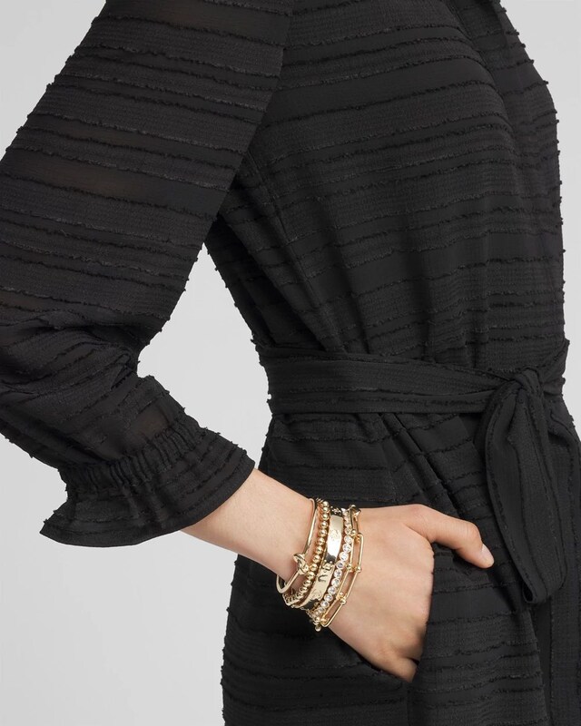 Ruffle Hem Shirt Dress - image 4